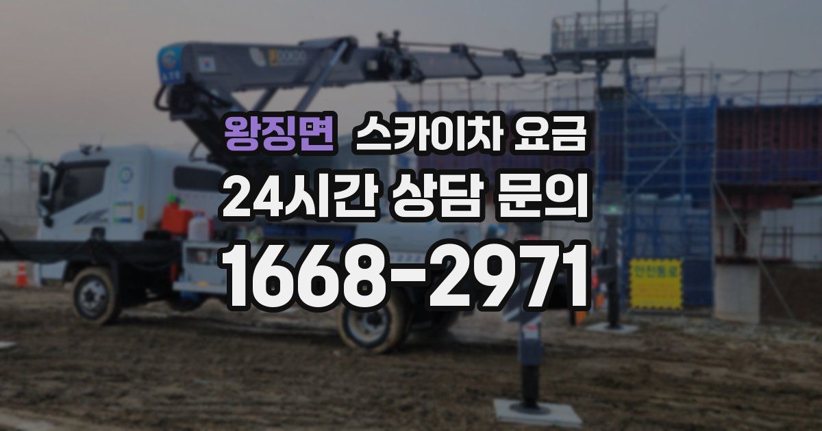 왕징면 스카이차 요금