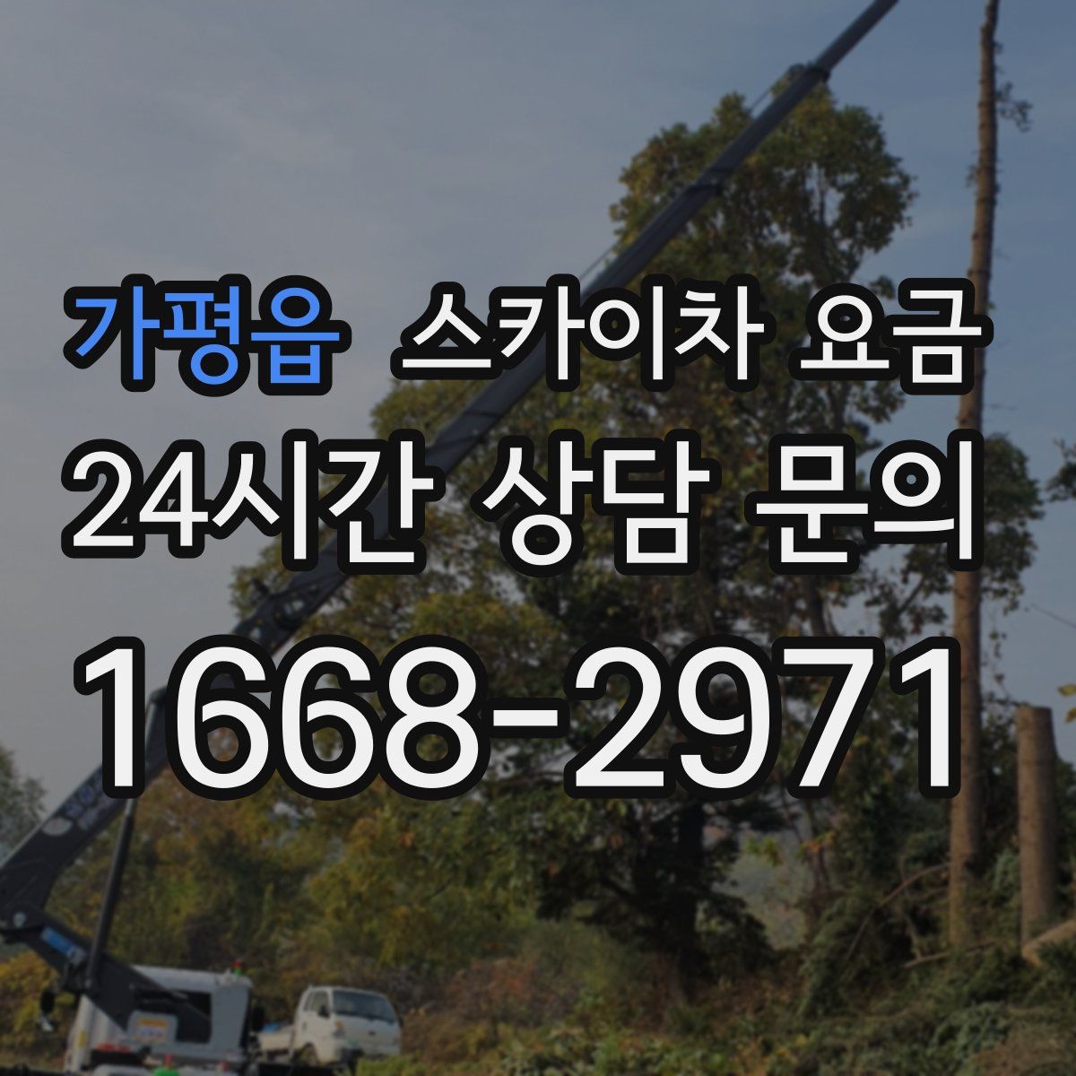가평읍 스카이차 요금