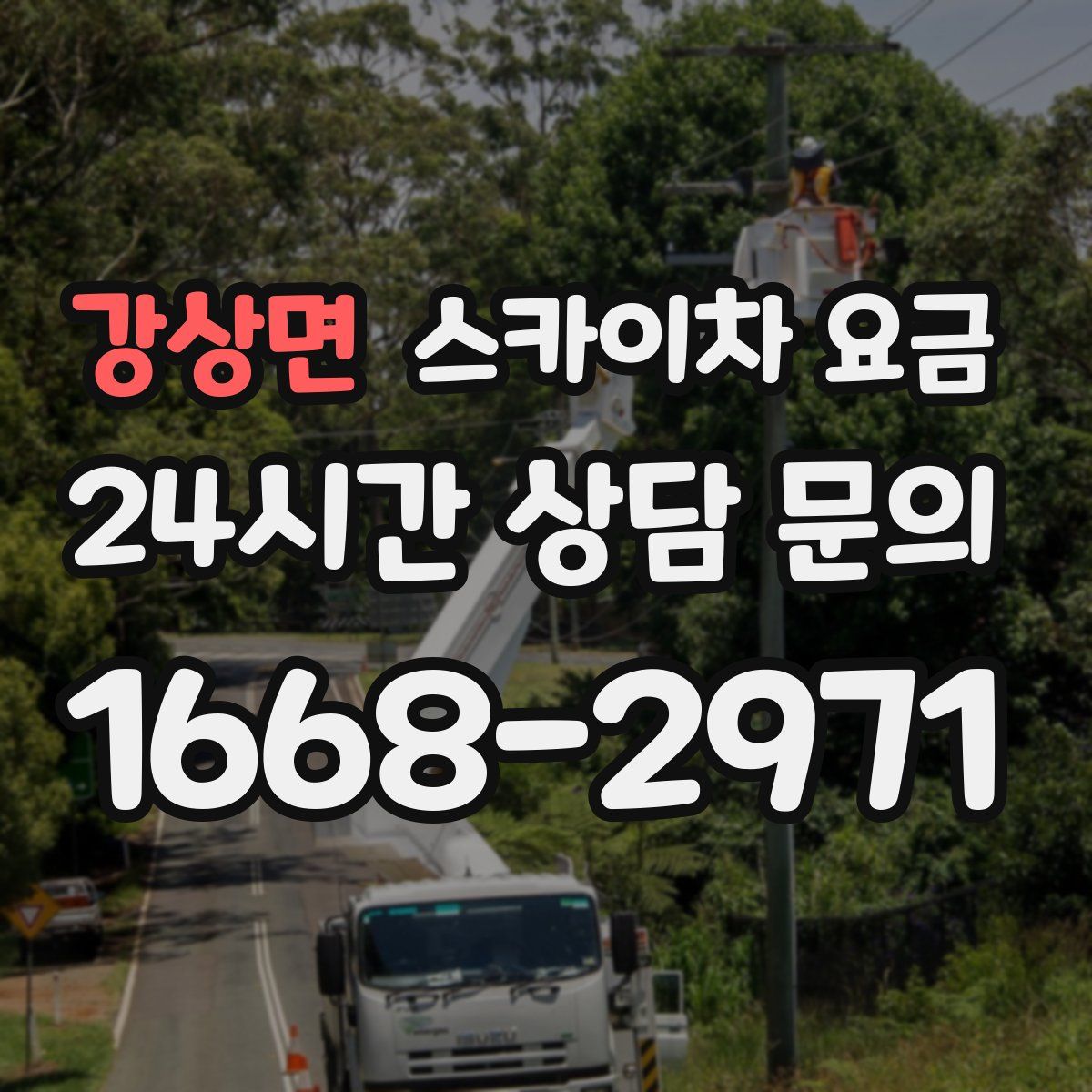 강상면 스카이차 요금