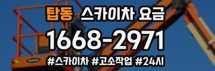 탑동 스카이차 요금