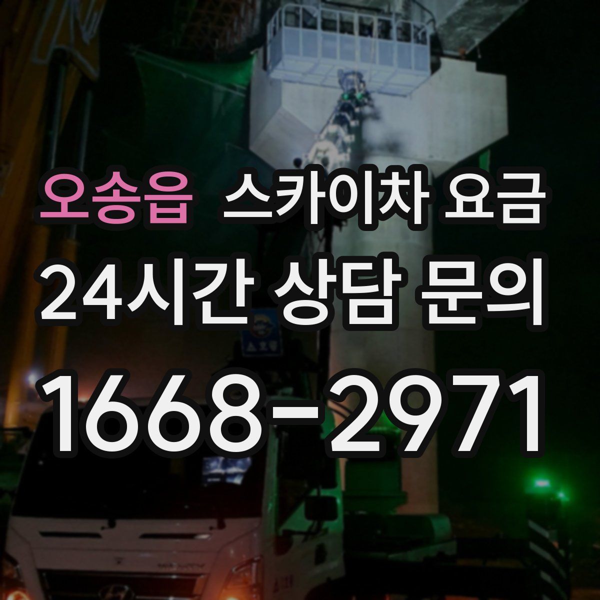 오송읍 스카이차 요금
