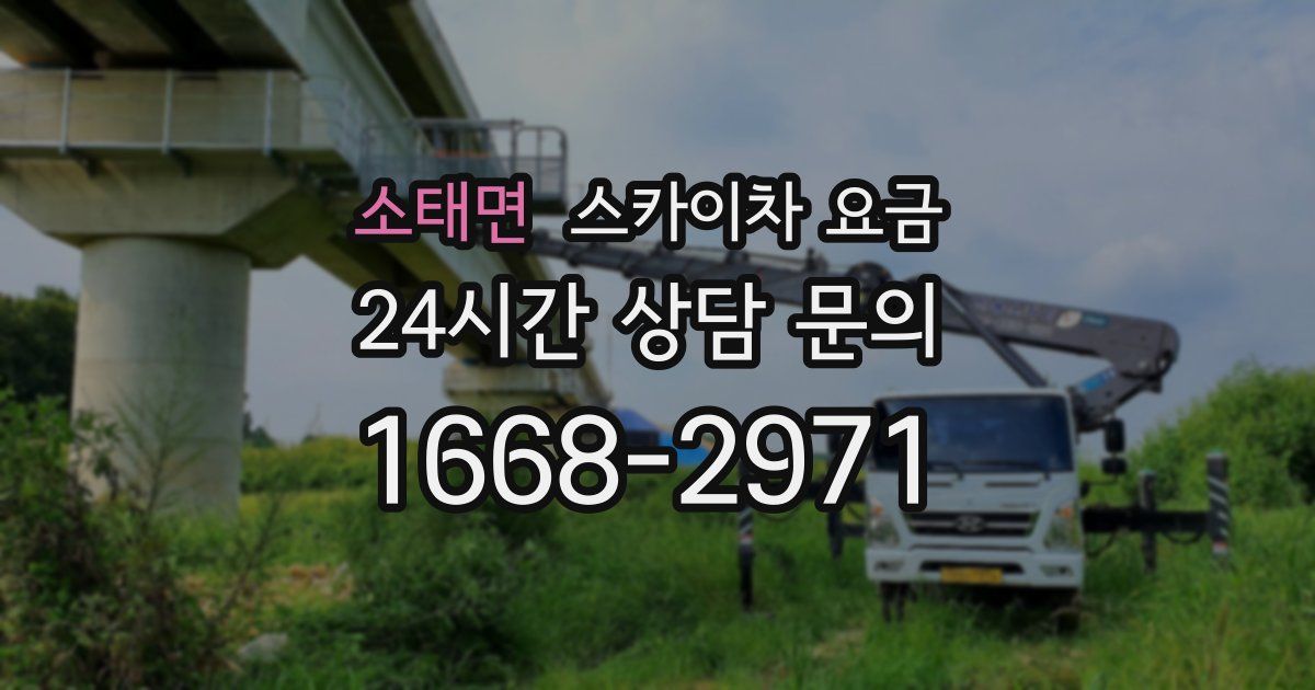 소태면 스카이차 요금