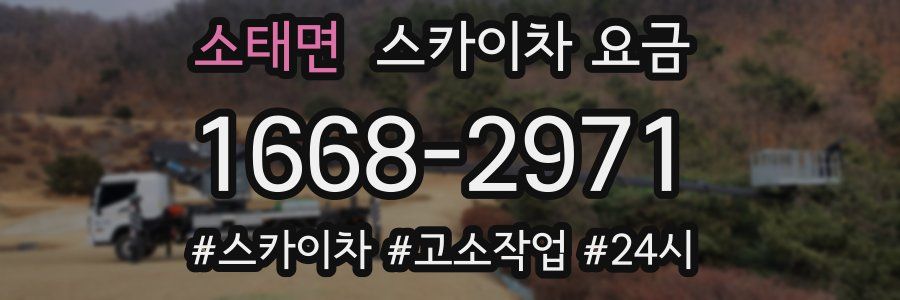소태면 스카이차 요금