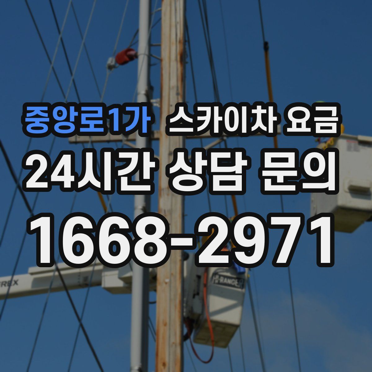 중앙로1가 스카이차 요금