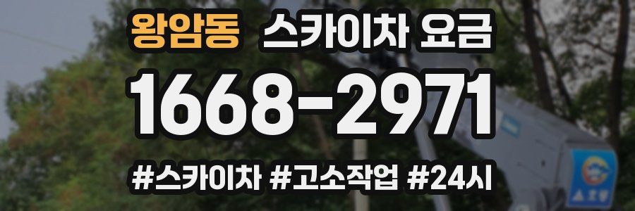 왕암동 스카이차 요금