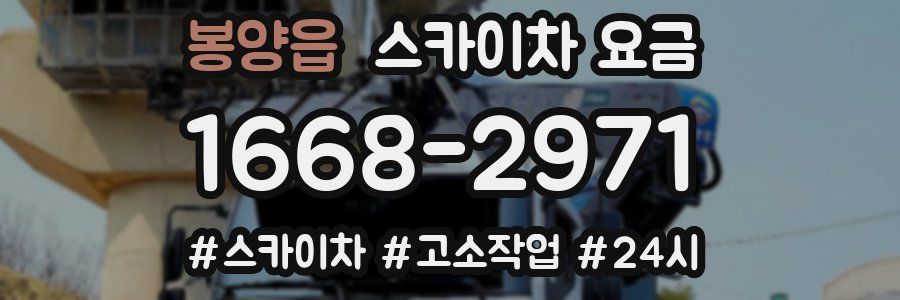 봉양읍 스카이차 요금