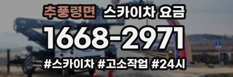 추풍령면 스카이차 요금