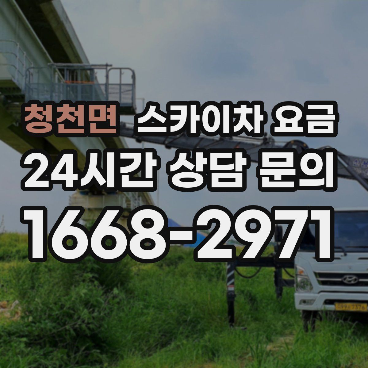청천면 스카이차 요금
