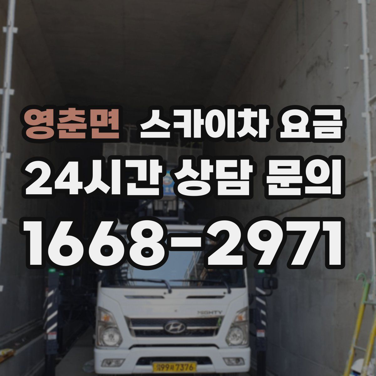 영춘면 스카이차 요금