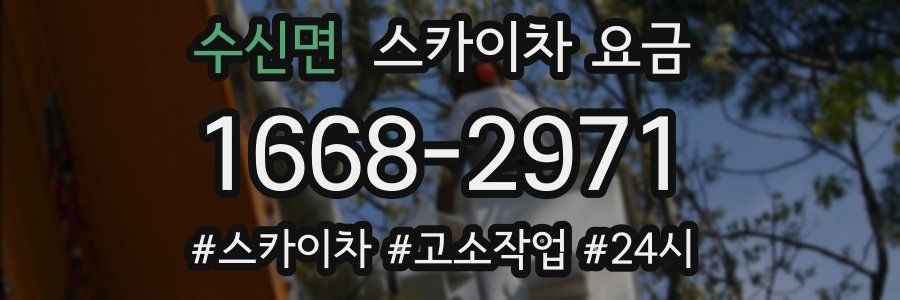 수신면 스카이차 요금