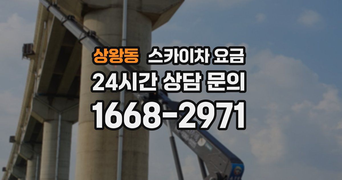 상왕동 스카이차 요금