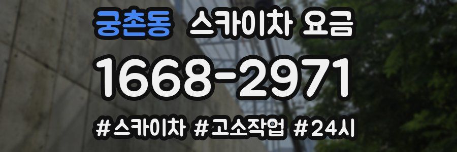 궁촌동 스카이차 요금
