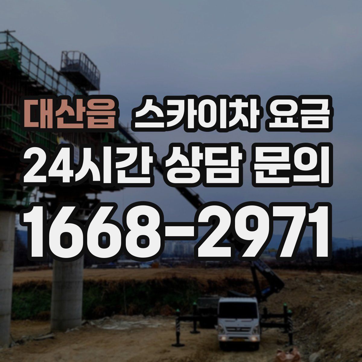 대산읍 스카이차 요금
