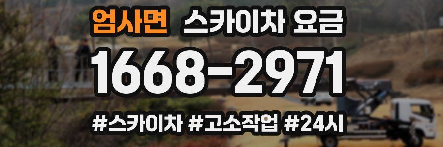 엄사면 스카이차 요금