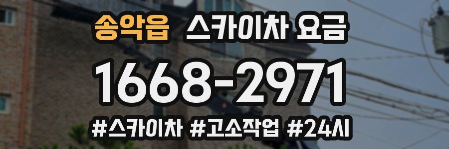 송악읍 스카이차 요금