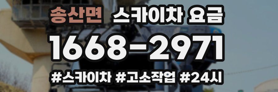 송산면 스카이차 요금