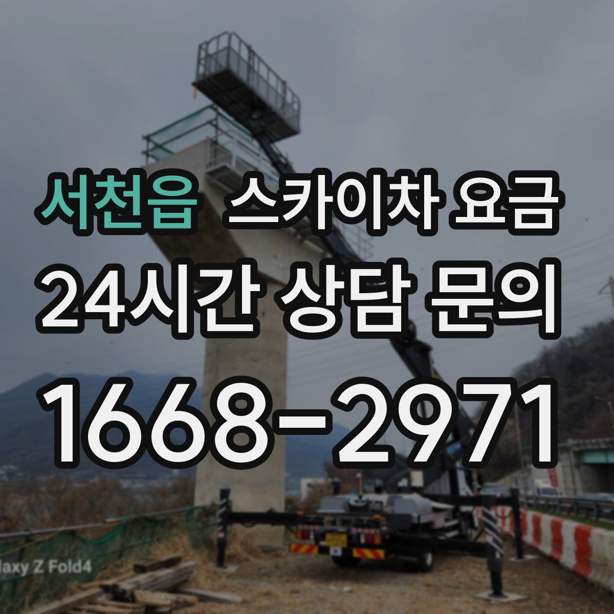 서천읍 스카이차 요금