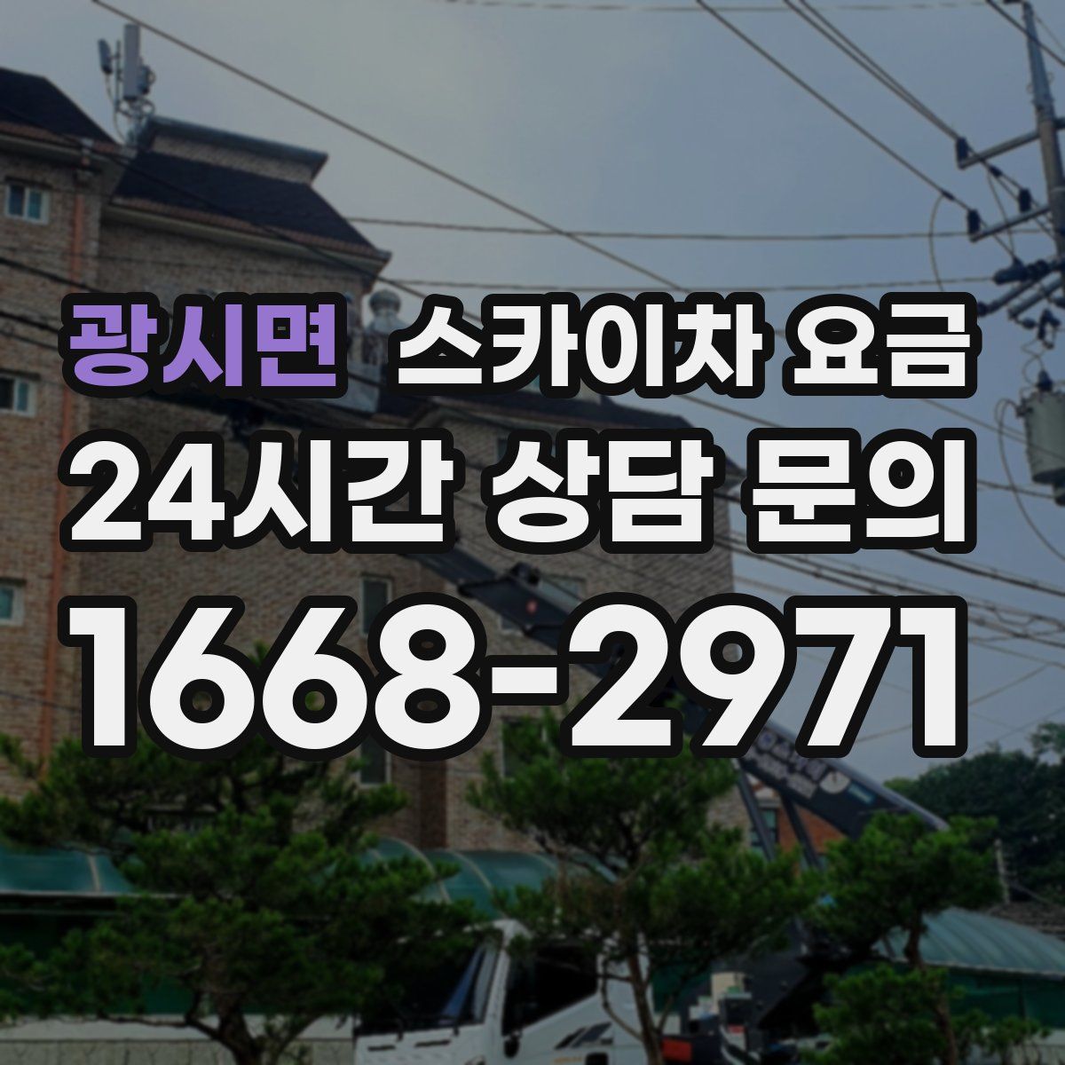 광시면 스카이차 요금