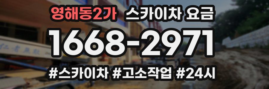 영해동2가 스카이차 요금
