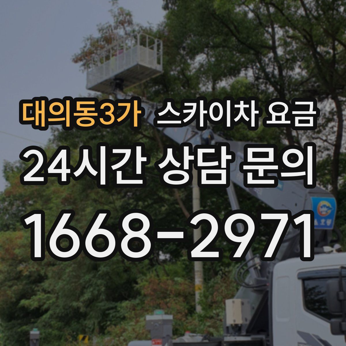 대의동3가 스카이차 요금