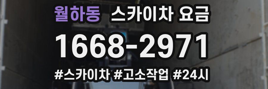 월하동 스카이차 요금