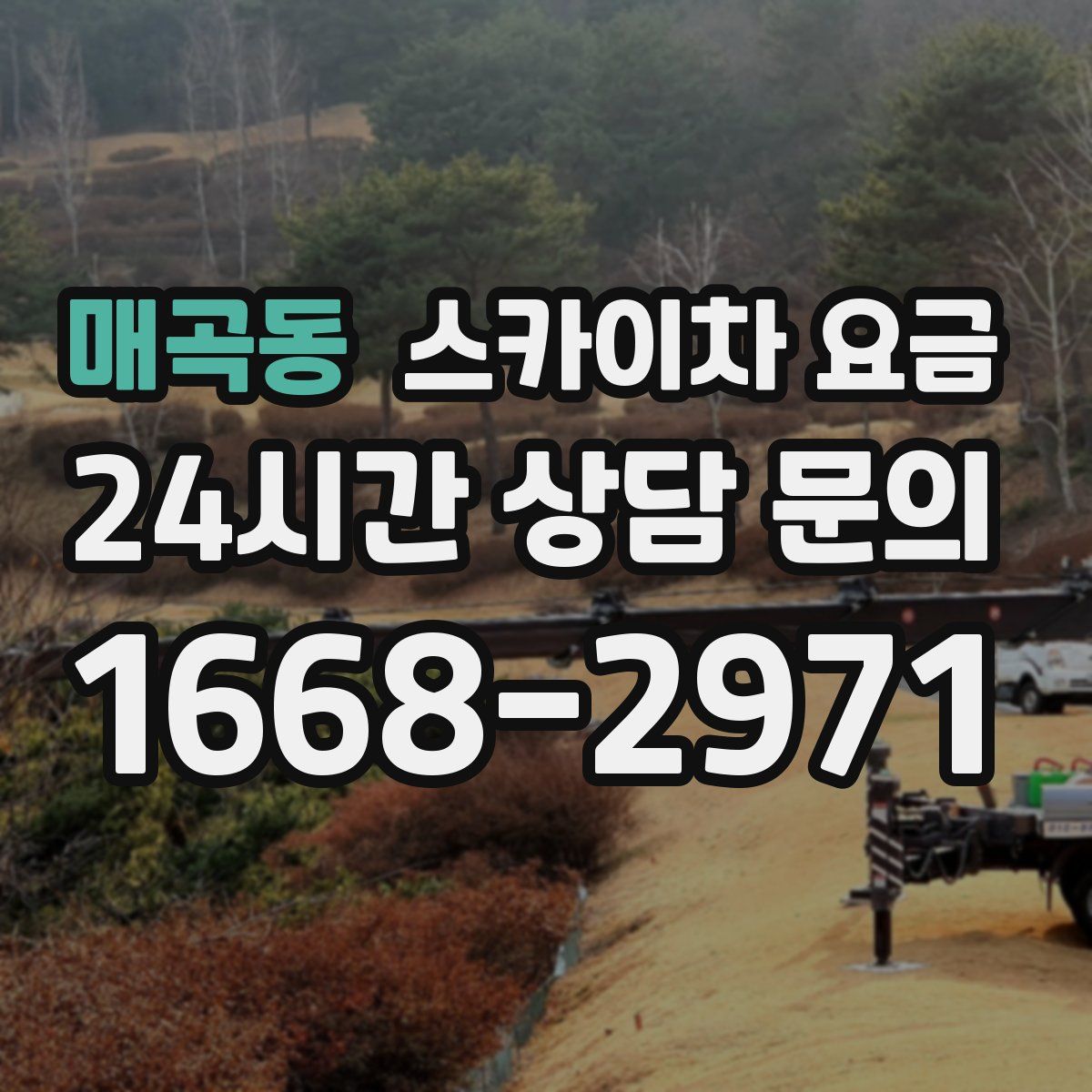 매곡동 스카이차 요금