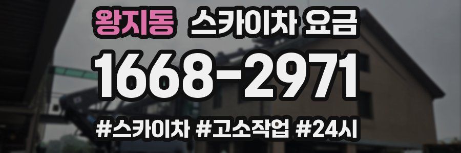왕지동 스카이차 요금