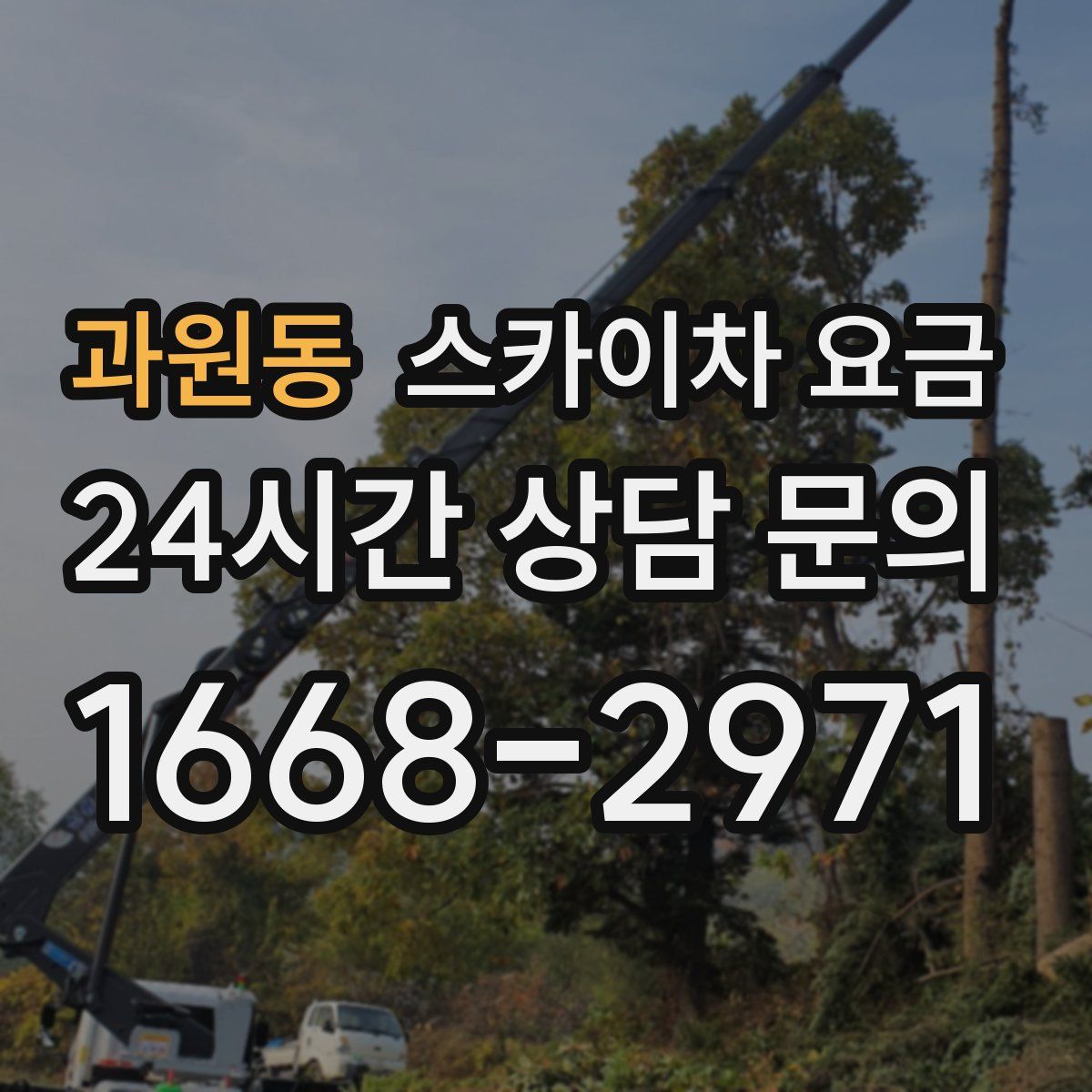 과원동 스카이차 요금