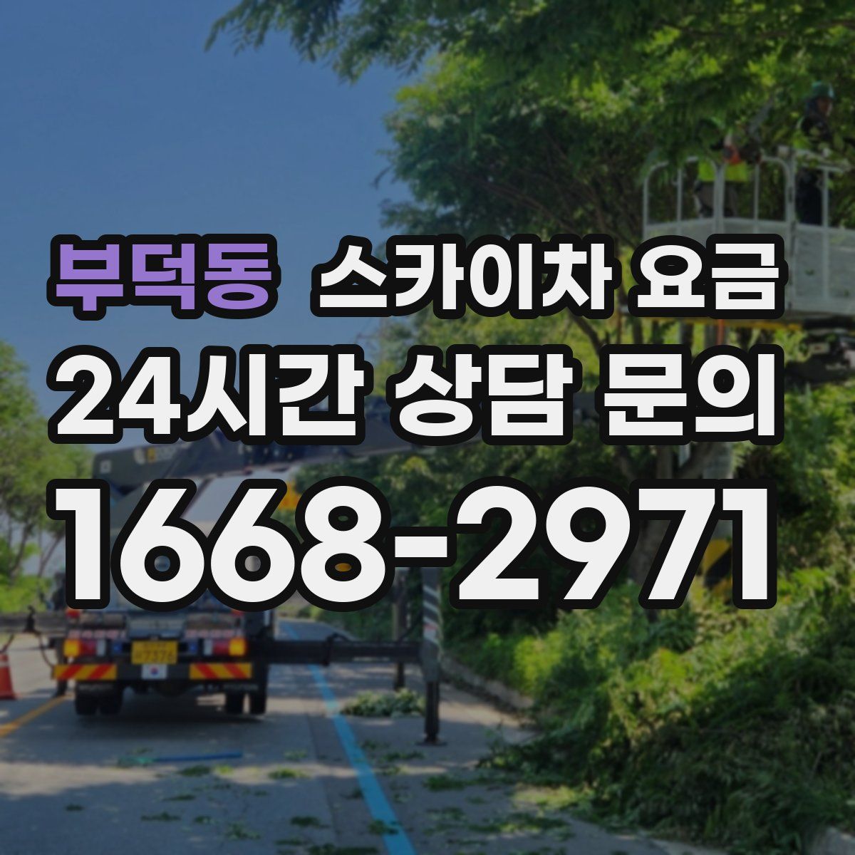 부덕동 스카이차 요금