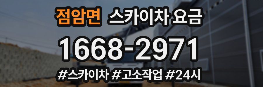 점암면 스카이차 요금