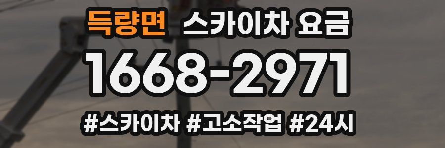 득량면 스카이차 요금