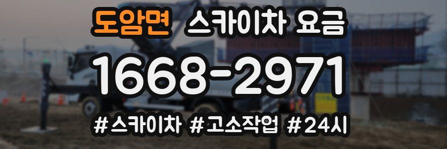 도암면 스카이차 요금