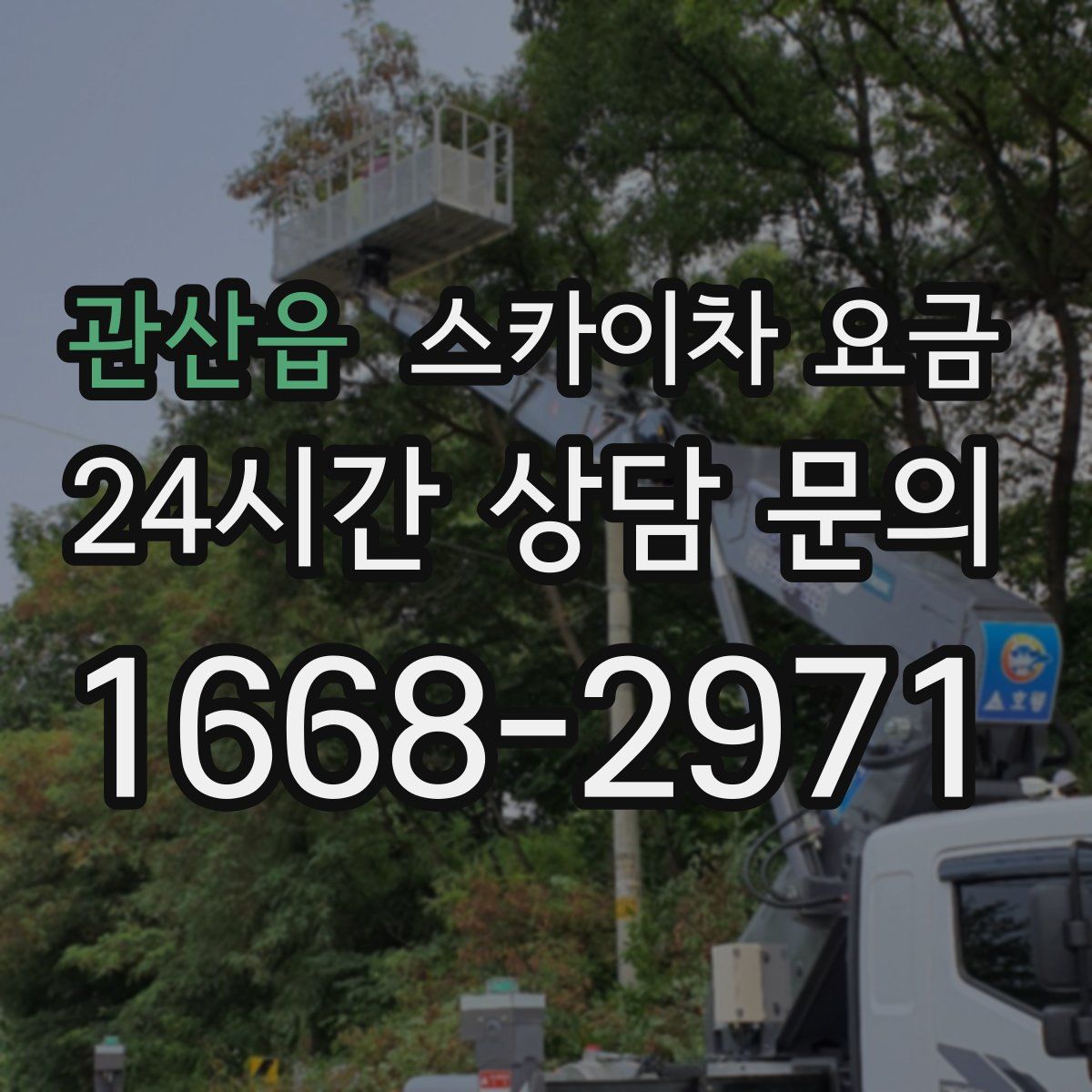 관산읍 스카이차 요금