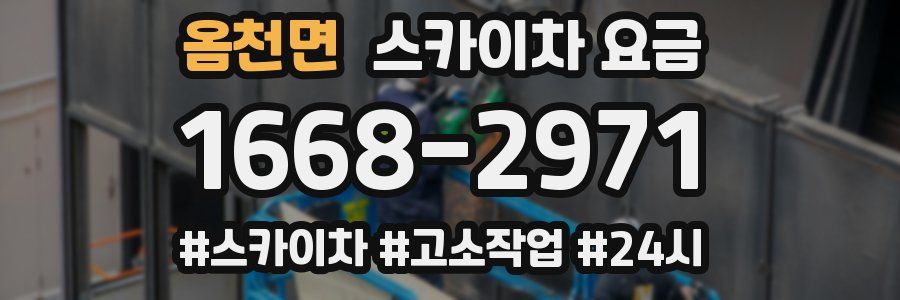 옴천면 스카이차 요금