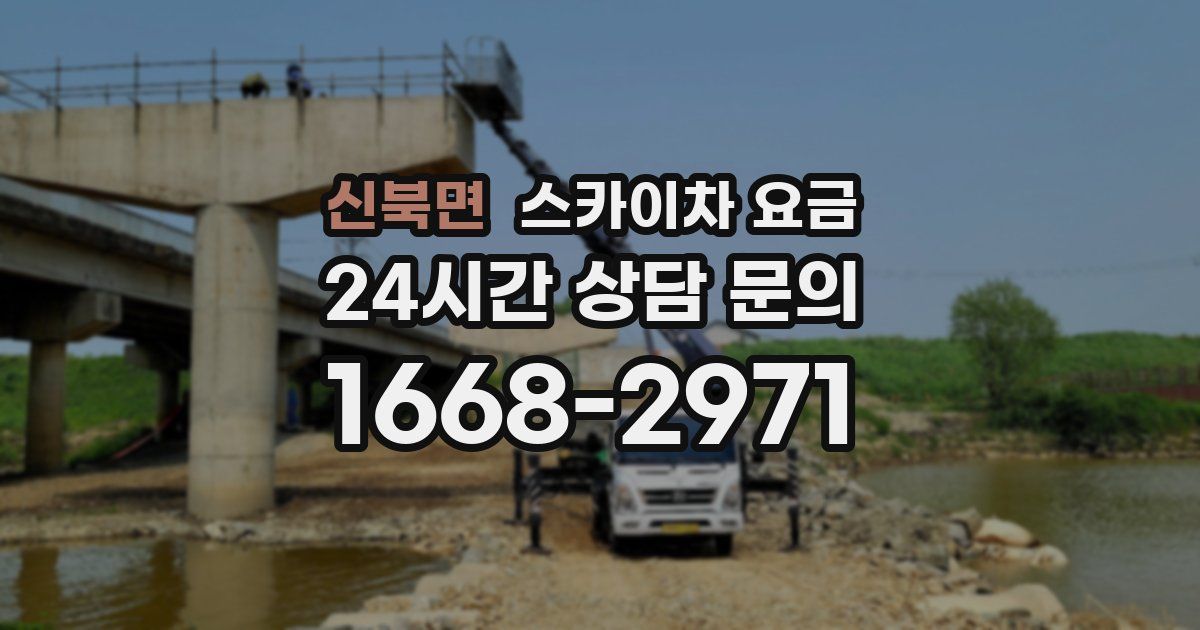 신북면 스카이차 요금