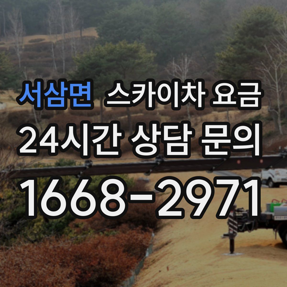 서삼면 스카이차 요금