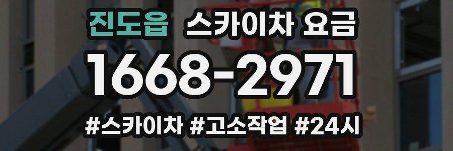 진도읍 스카이차 요금