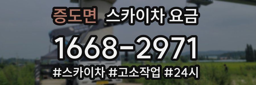 증도면 스카이차 요금