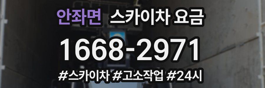 안좌면 스카이차 요금