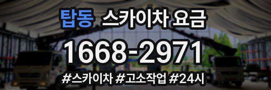 탑동 스카이차 요금