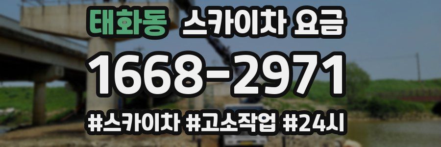 태화동 스카이차 요금