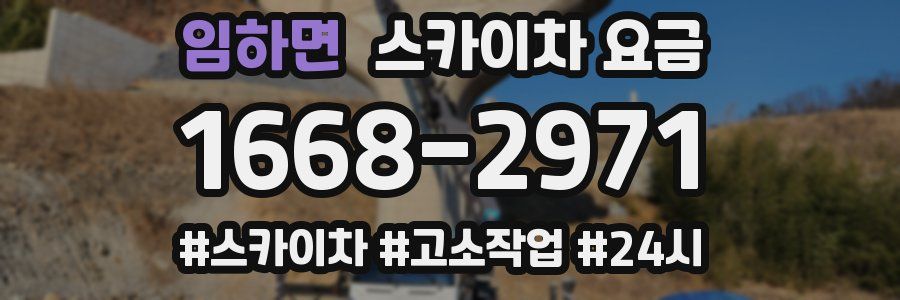 임하면 스카이차 요금