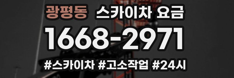 광평동 스카이차 요금
