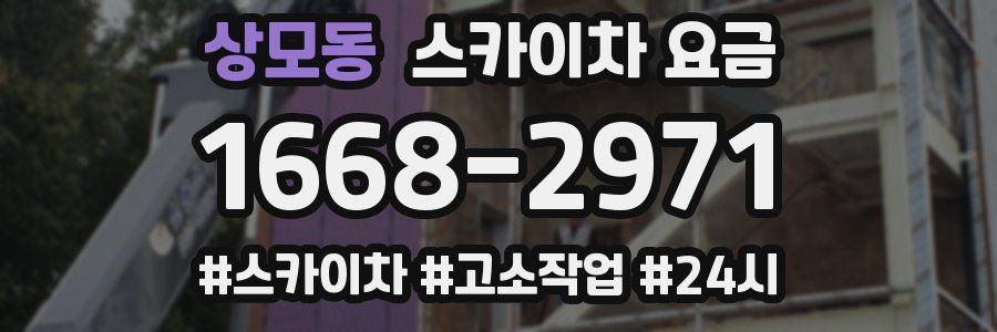 상모동 스카이차 요금