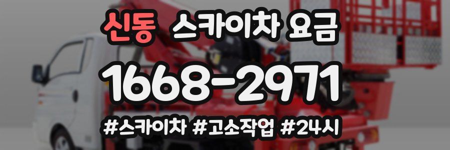 신동 스카이차 요금