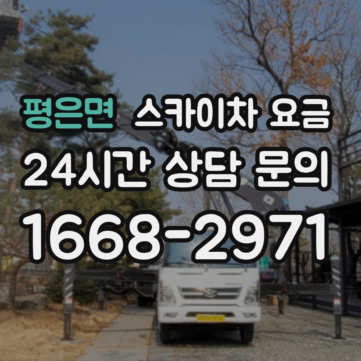 평은면 스카이차 요금