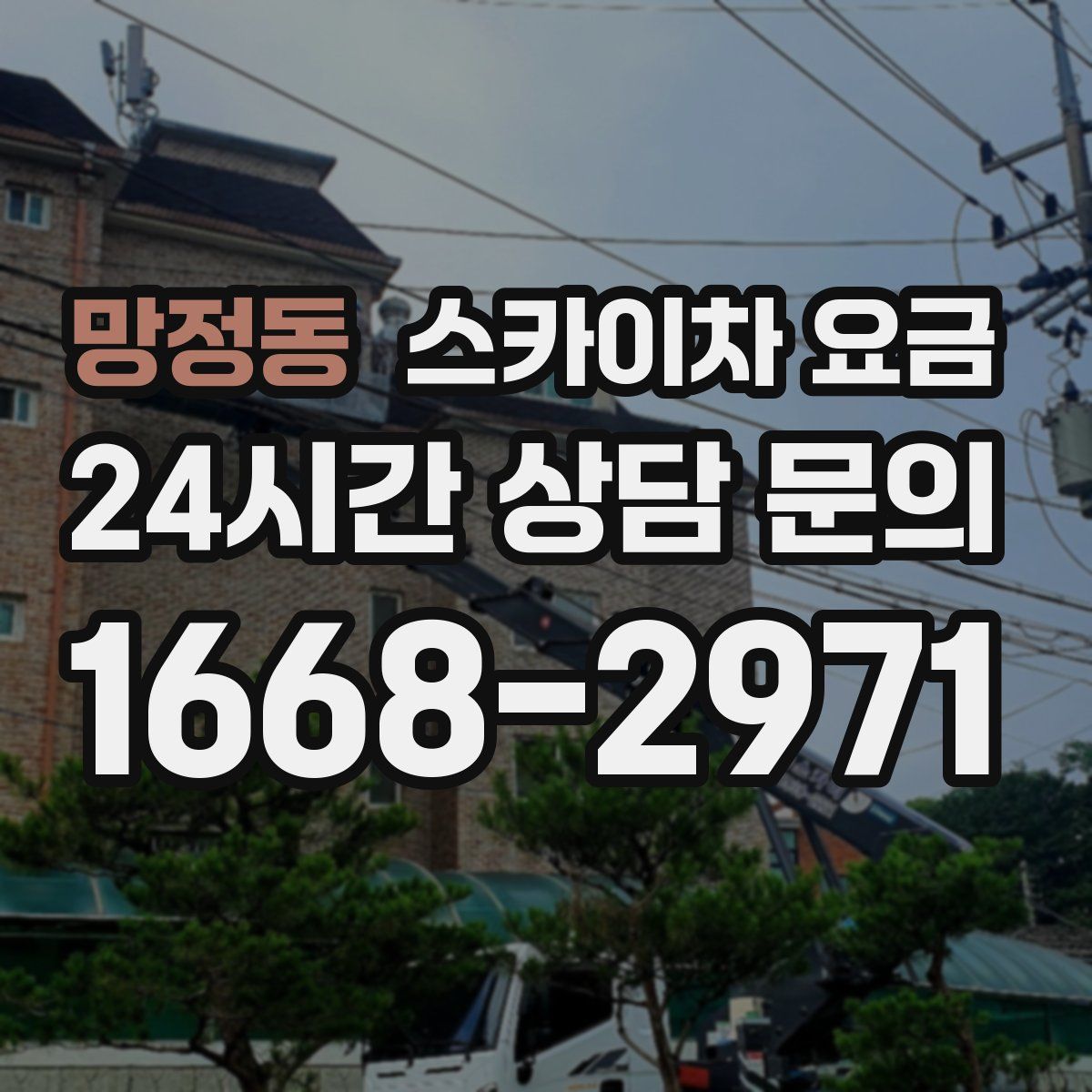 망정동 스카이차 요금