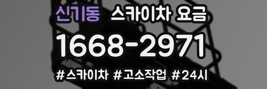 신기동 스카이차 요금