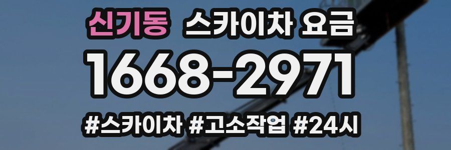 신기동 스카이차 요금
