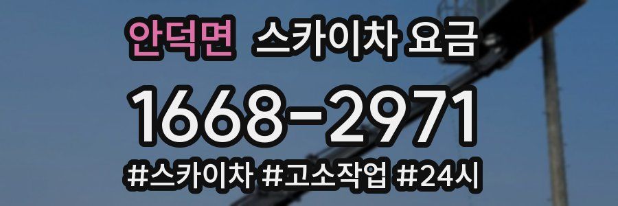 안덕면 스카이차 요금